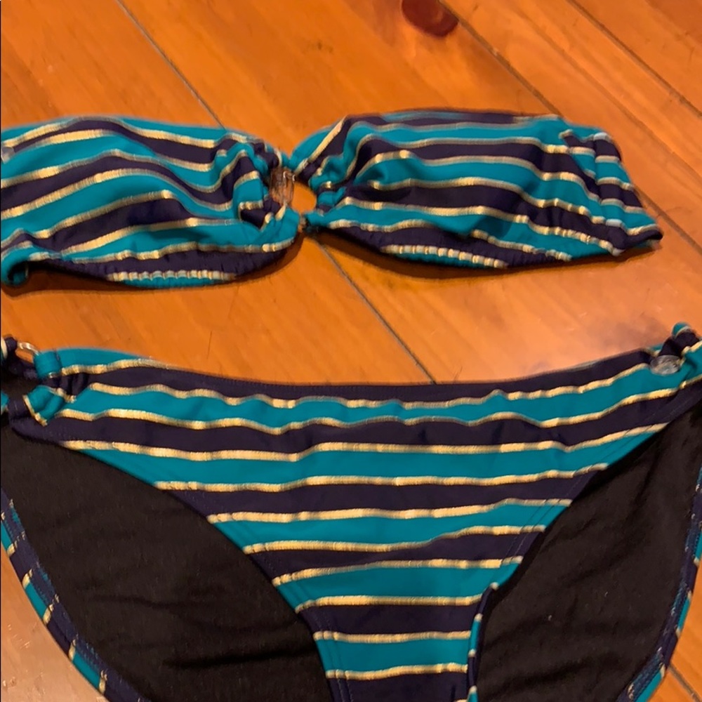 French connection two piece bathing suit